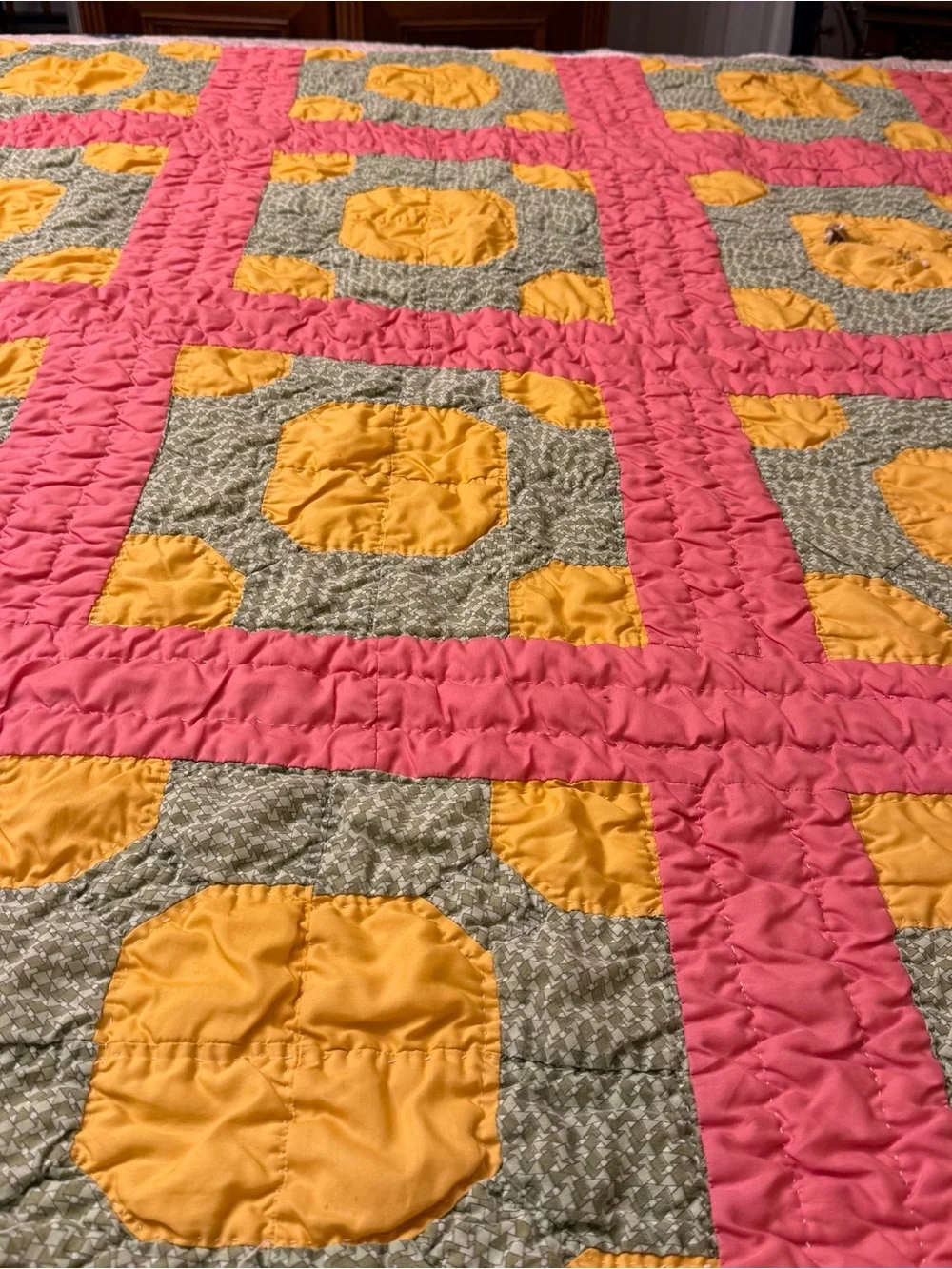 Vintage Patchwork Quilt 57.5